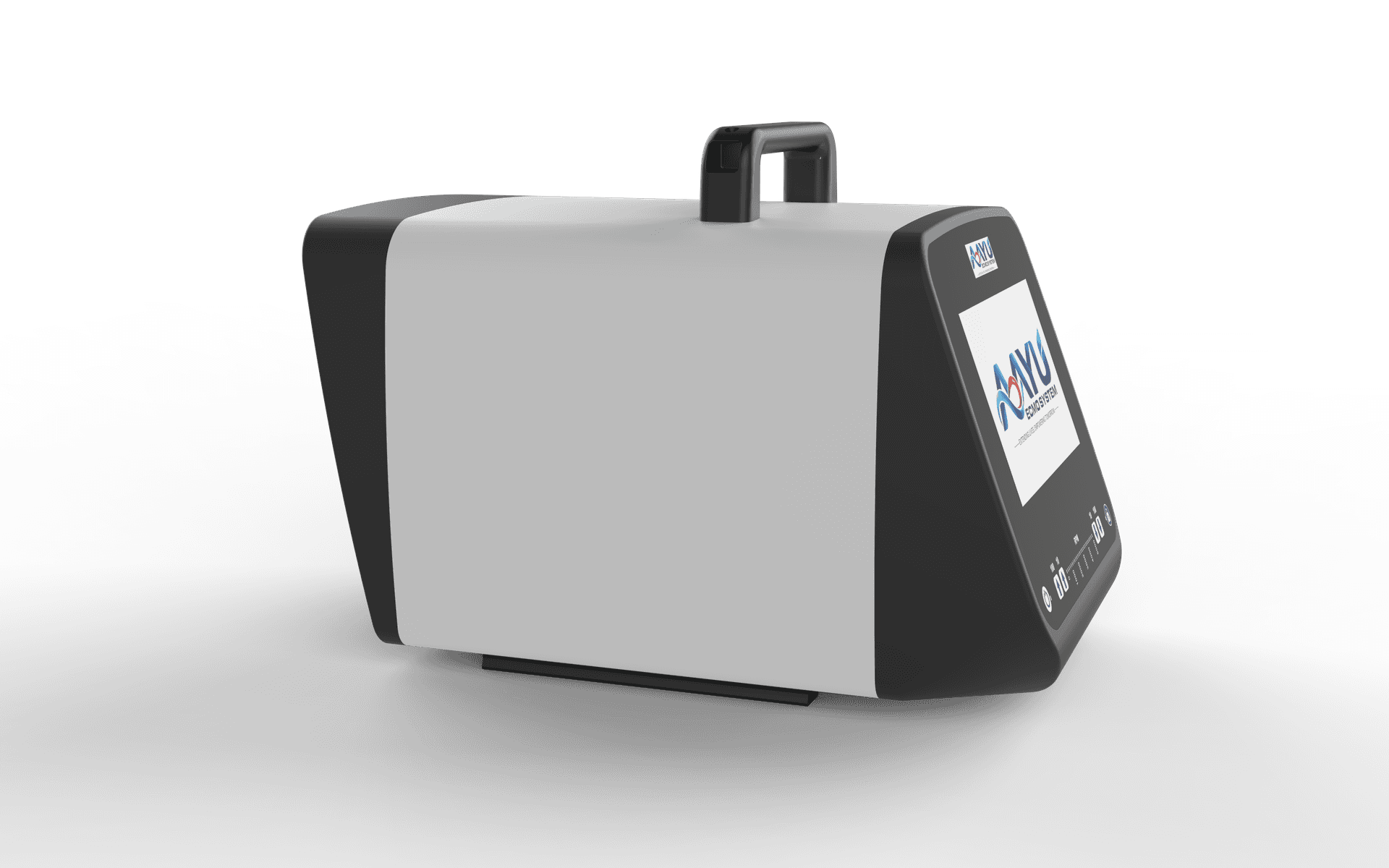 AAYU ECMO System side profile on a white studio background